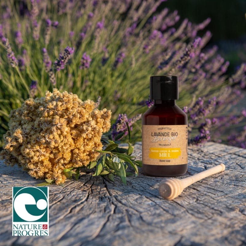 Savon liquide miel 100 ml à 3 L – Image 2