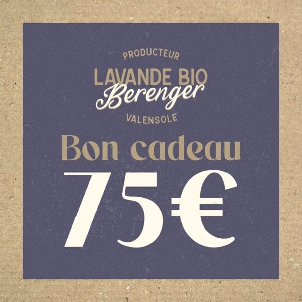 Bon cadeau 75€
