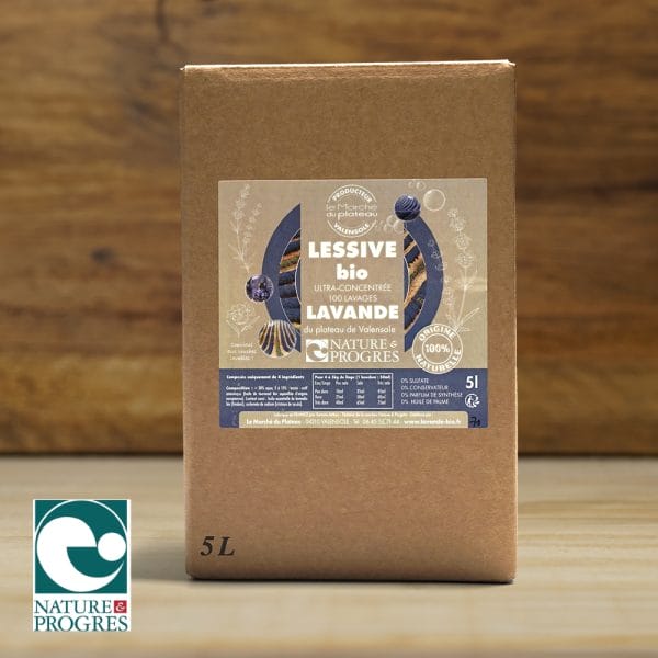 100% organic lavender detergent for babies and sensitive skin: a "natural" choice 5 Lavender detergent 5 L