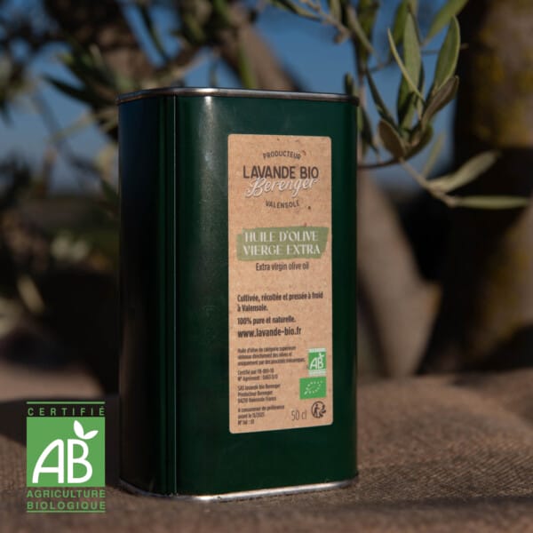 Huile d'olive vierge extra bouteille 50 cl