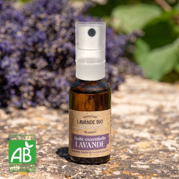 Spray huile essentielle lavande 20 ml